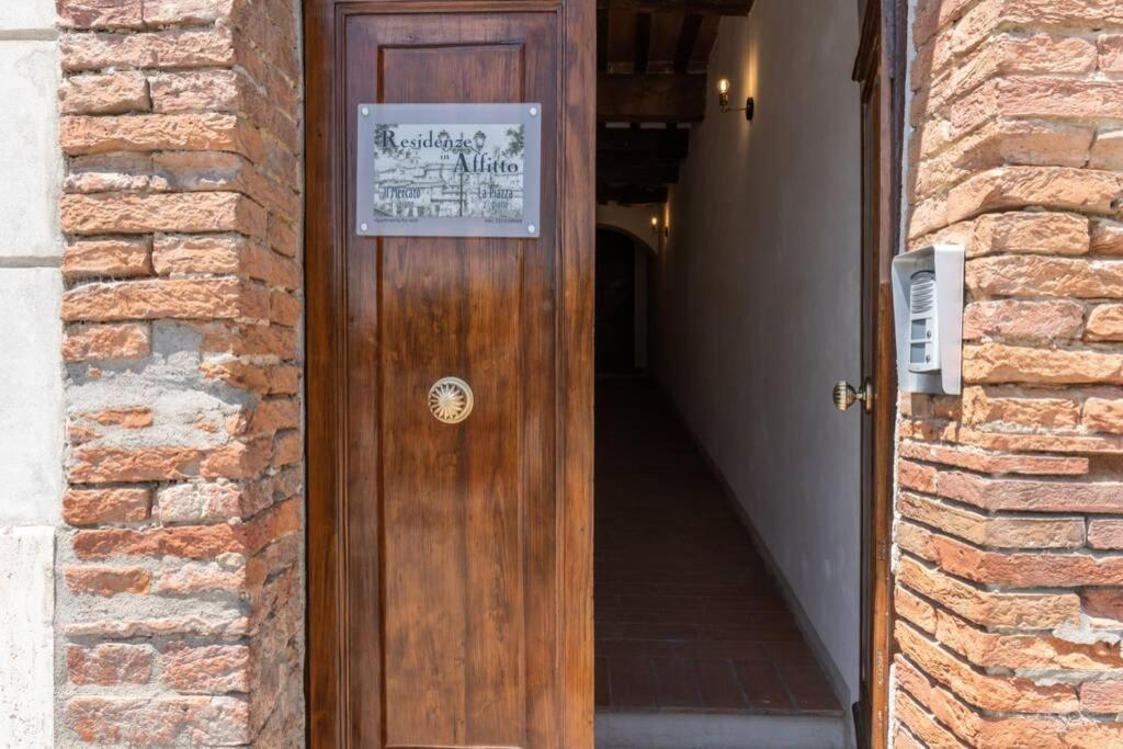 Il Mercato - Appartamento Con Vista Sinalunga Exteriör bild